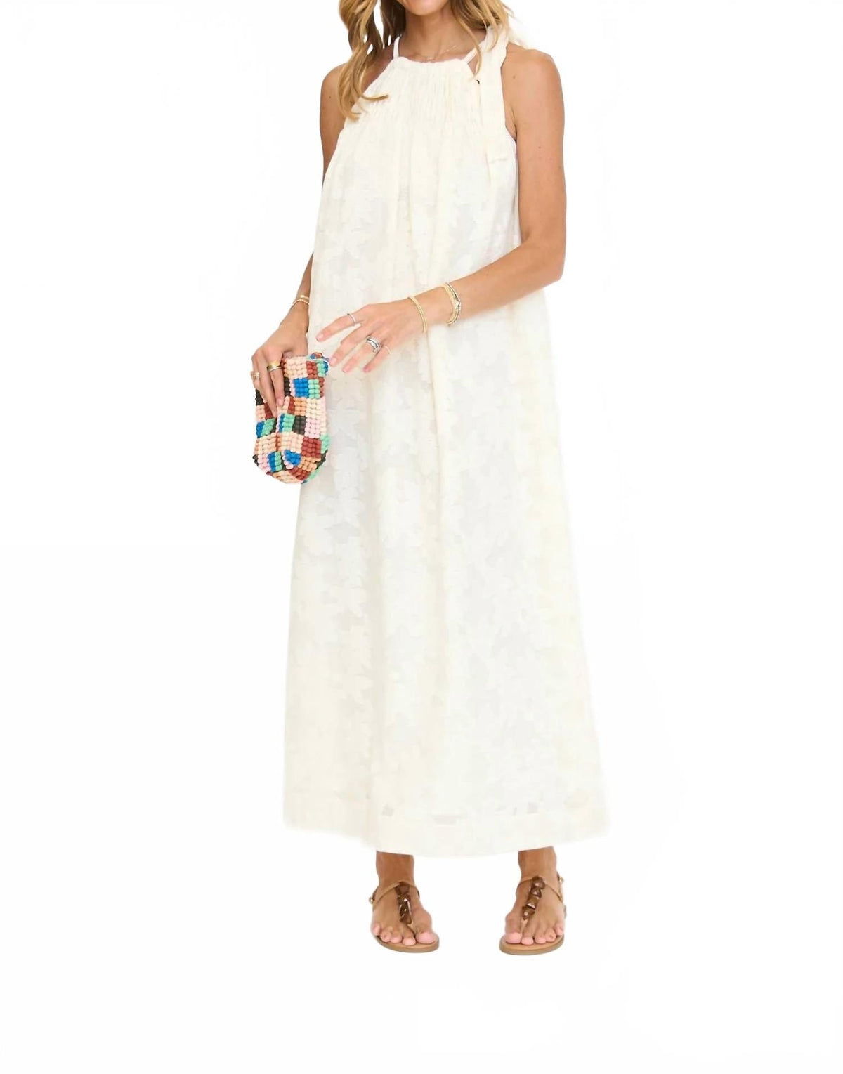 Merope Dress In Butter