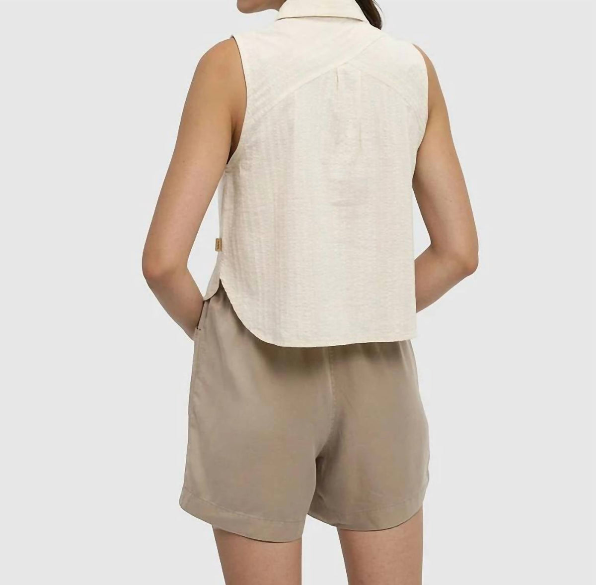 Robin Button Shirt In Oak
