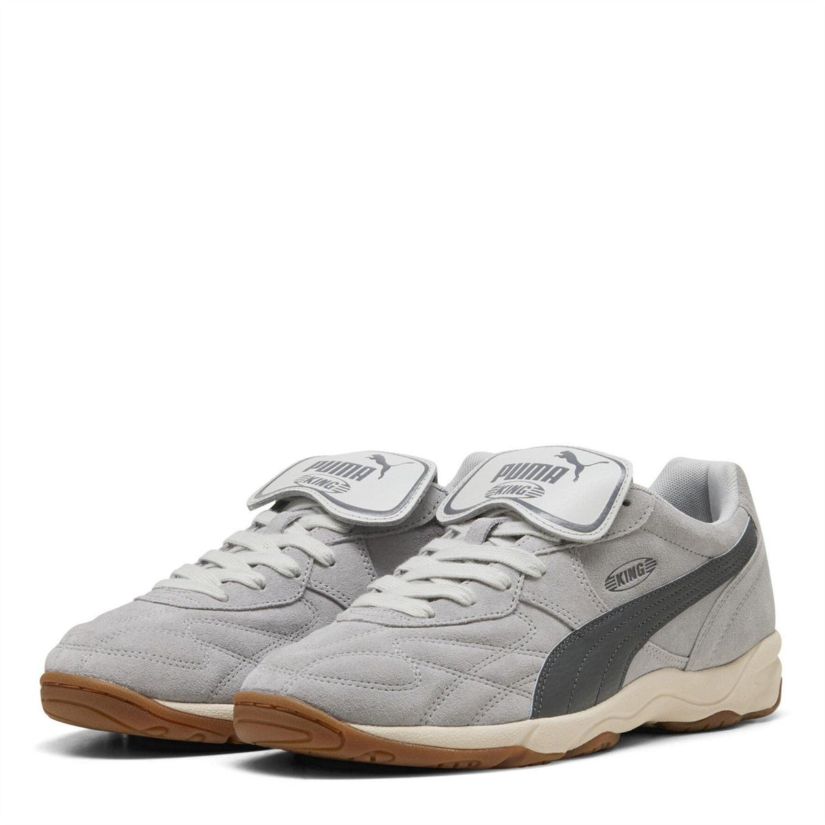 Puma King Indoor Suede Low Top Trainers
