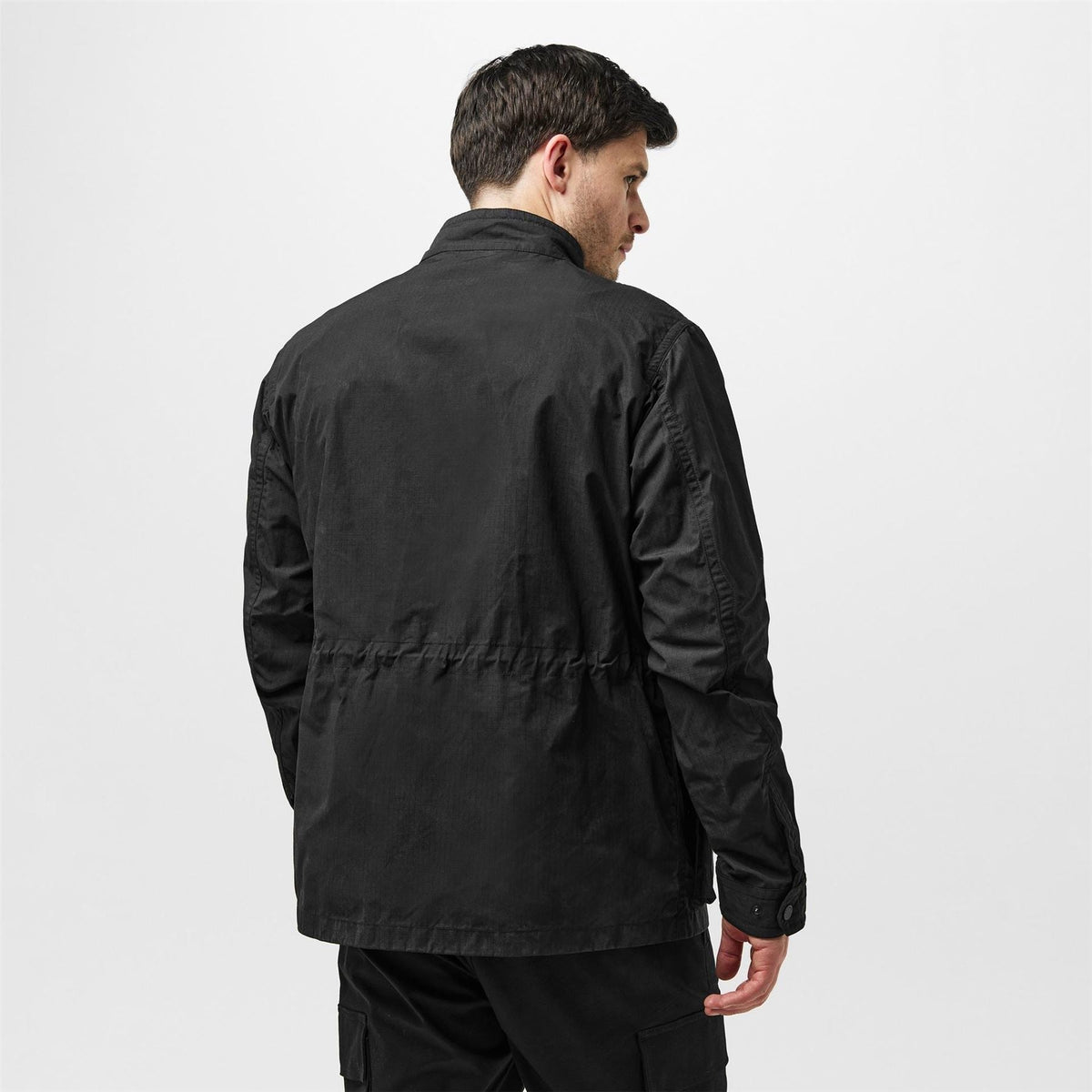 Belstaff Mens Service Fieldmaster Long Sleeve Hip Length Field Jacket