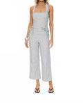 Kendall Pant In Twill Stripe Blue