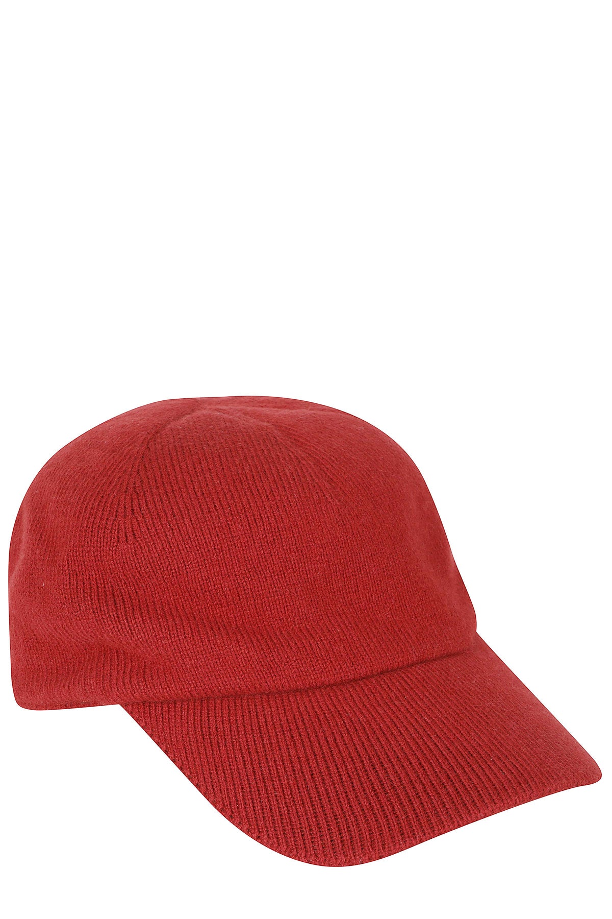 Carmine Wool-Cashmere Knit Baseball Cap
