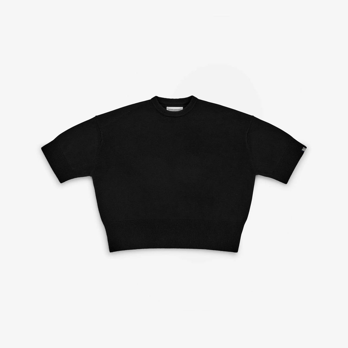 N°433 Sassie Boxy Crew Neck Sweater In Raven