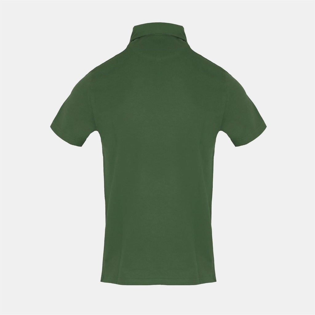 Aquascutum Wordmark Collared Neck Short Sleeve Shirt