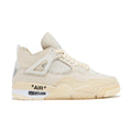 OFF-WHITE X WMNS AIR JORDAN 4 SP 'SAIL'
